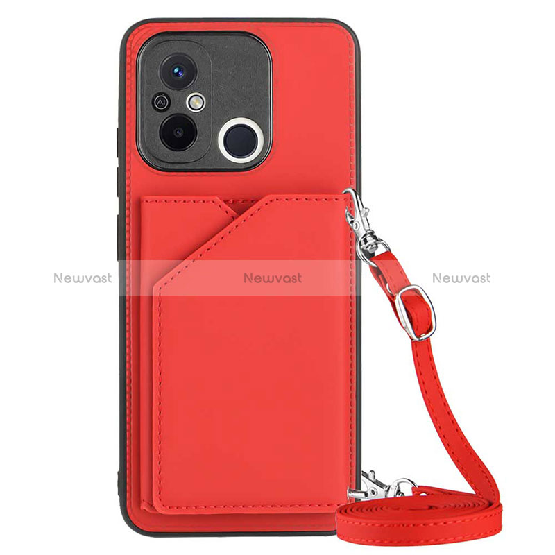 Soft Luxury Leather Snap On Case Cover YB3 for Xiaomi Redmi 12C 4G