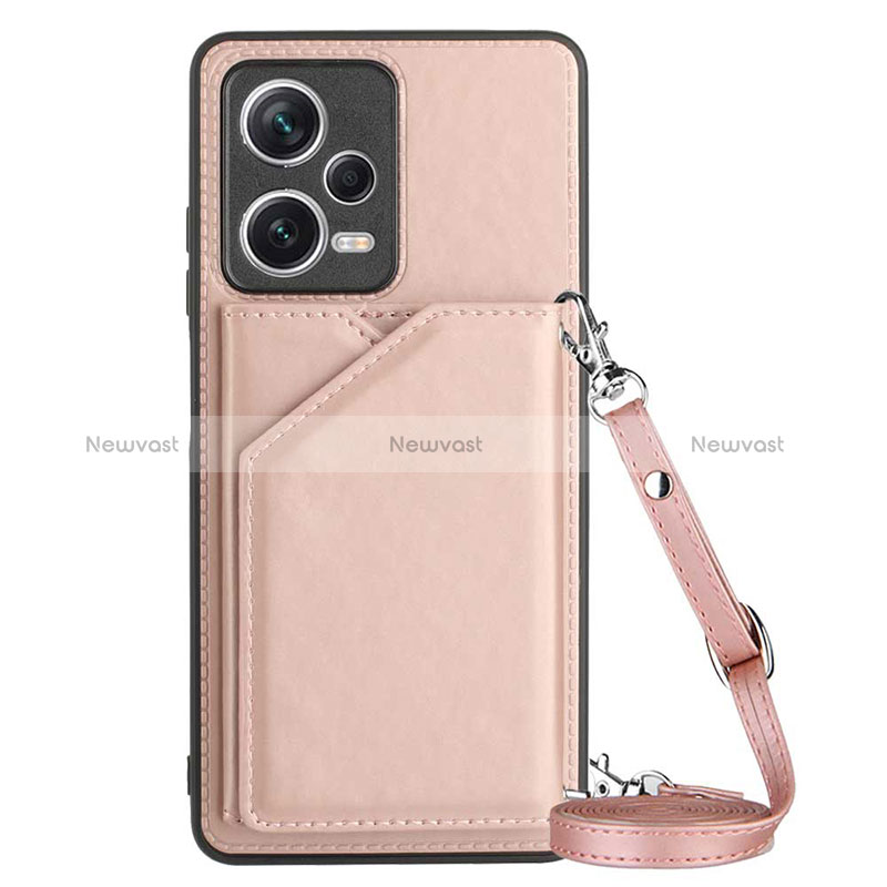 Soft Luxury Leather Snap On Case Cover YB3 for Xiaomi Redmi Note 12 5G