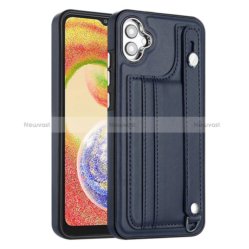 Soft Luxury Leather Snap On Case Cover YB4 for Samsung Galaxy A04 4G