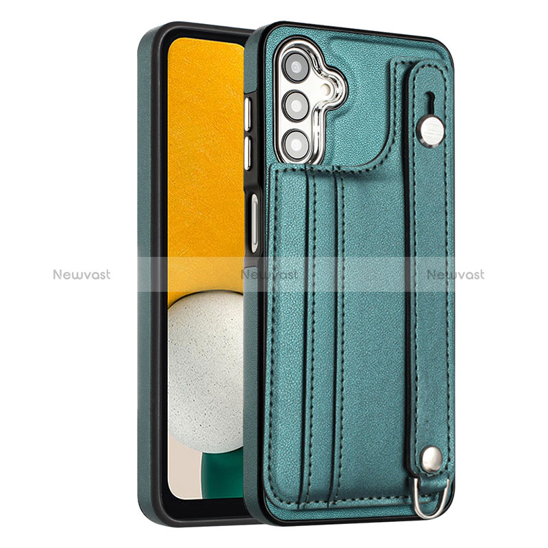 Soft Luxury Leather Snap On Case Cover YB4 for Samsung Galaxy A14 4G