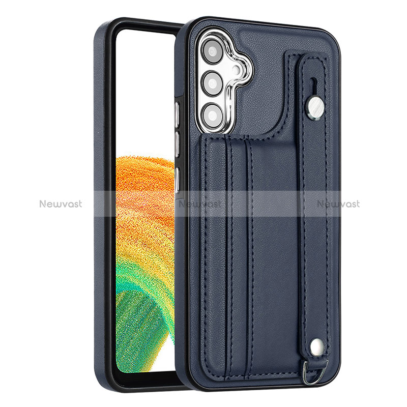 Soft Luxury Leather Snap On Case Cover YB4 for Samsung Galaxy Quantum4 5G