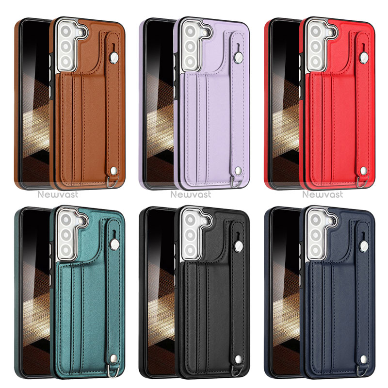 Soft Luxury Leather Snap On Case Cover YB4 for Samsung Galaxy S24 5G