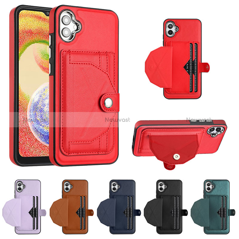 Soft Luxury Leather Snap On Case Cover YB5 for Samsung Galaxy A04 4G