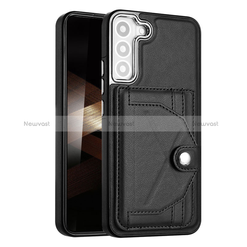 Soft Luxury Leather Snap On Case Cover YB5 for Samsung Galaxy S24 5G