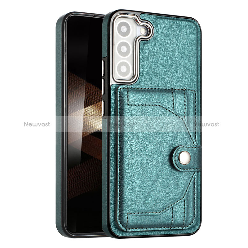 Soft Luxury Leather Snap On Case Cover YB5 for Samsung Galaxy S24 5G