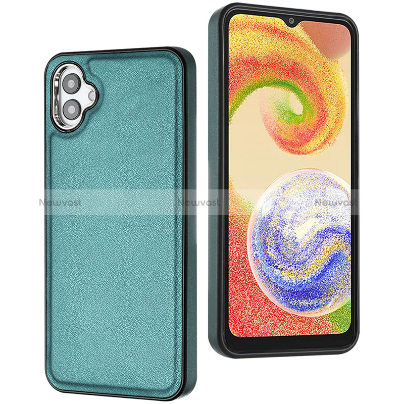 Soft Luxury Leather Snap On Case Cover YB6 for Samsung Galaxy A04E