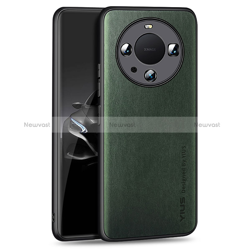 Soft Luxury Leather Snap On Case Cover YM1 for Huawei Mate 60