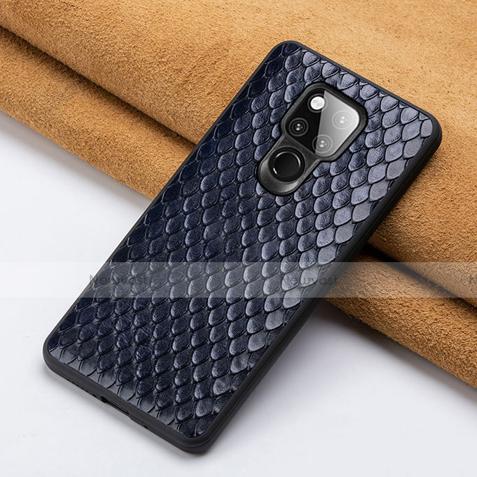 Soft Luxury Leather Snap On Case Cover Z01 for Huawei Mate 20 X 5G