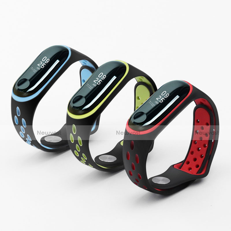 Soft Silicone Gel Bracelet Band Strap for Xiaomi Mi Band 3