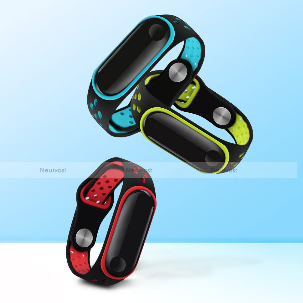 Soft Silicone Gel Bracelet Band Strap for Xiaomi Mi Band 3