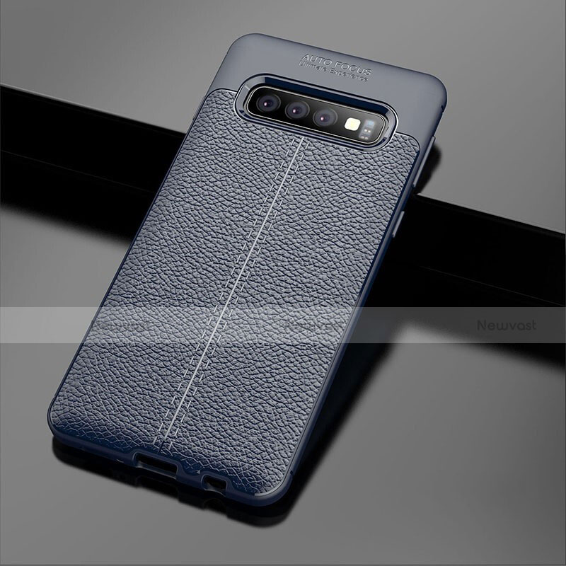 Soft Silicone Gel Leather Snap On Case Cover A02 for Samsung Galaxy S10