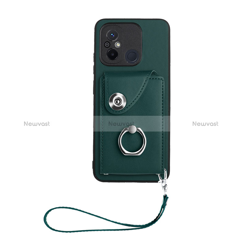 Soft Silicone Gel Leather Snap On Case Cover BF1 for Xiaomi Poco C55