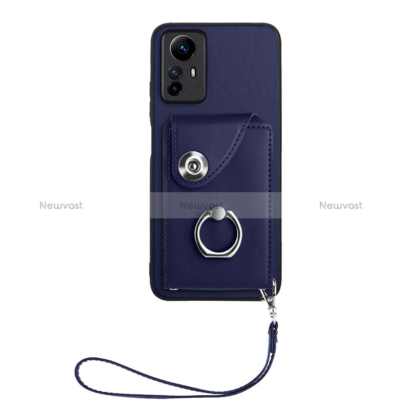 Soft Silicone Gel Leather Snap On Case Cover BF1 for Xiaomi Redmi Note 12S