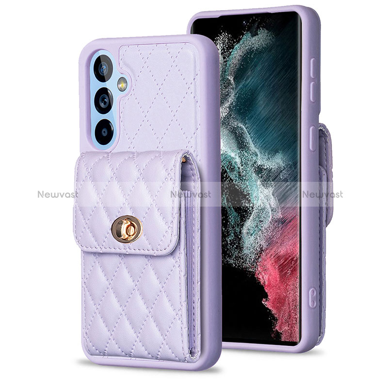 Soft Silicone Gel Leather Snap On Case Cover BF2 for Samsung Galaxy A54 5G