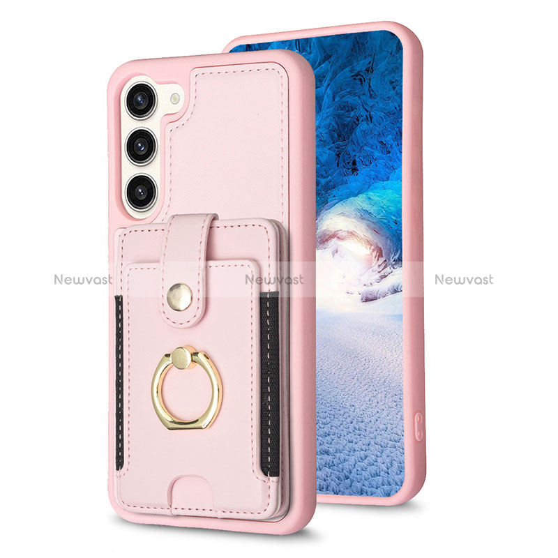 Soft Silicone Gel Leather Snap On Case Cover BF2 for Samsung Galaxy S22 5G