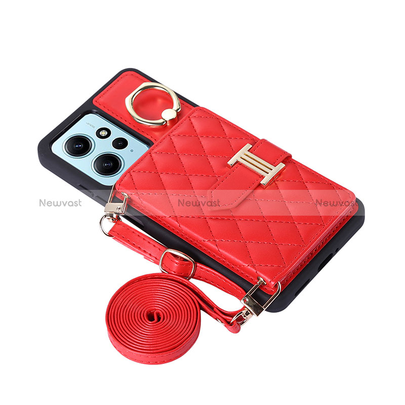 Soft Silicone Gel Leather Snap On Case Cover BF2 for Xiaomi Redmi Note 12 4G