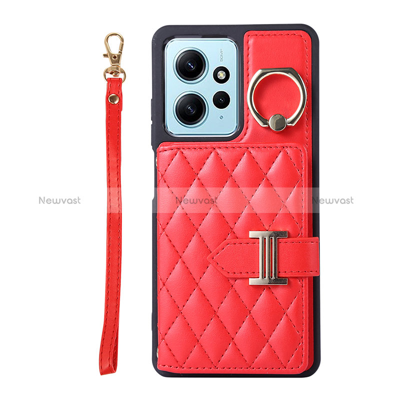 Soft Silicone Gel Leather Snap On Case Cover BF2 for Xiaomi Redmi Note 12 4G