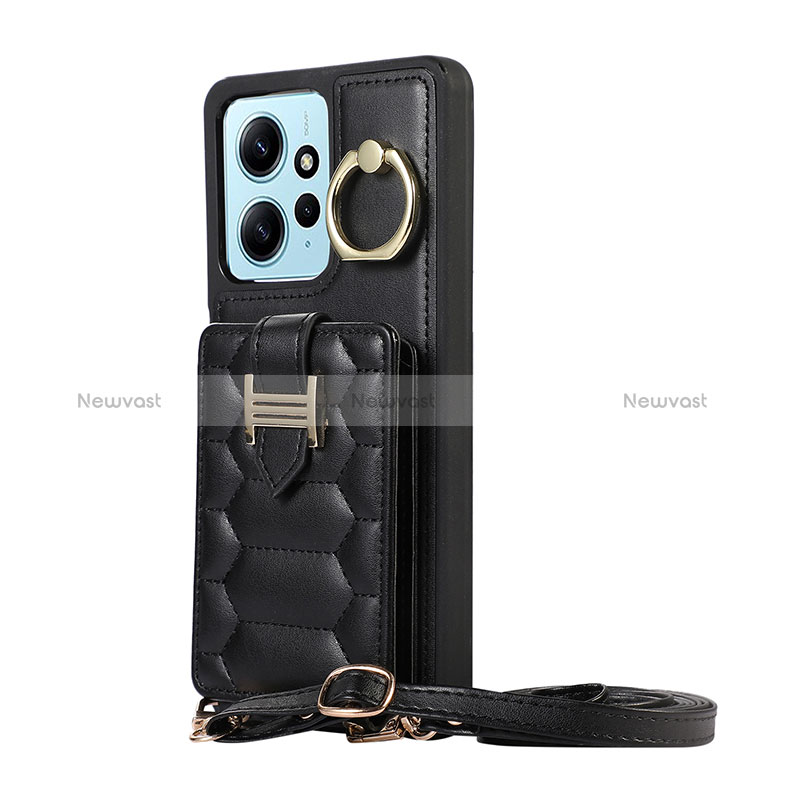 Soft Silicone Gel Leather Snap On Case Cover BF3 for Xiaomi Redmi Note 12 4G