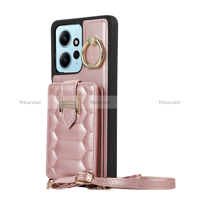 Soft Silicone Gel Leather Snap On Case Cover BF3 for Xiaomi Redmi Note 12 4G