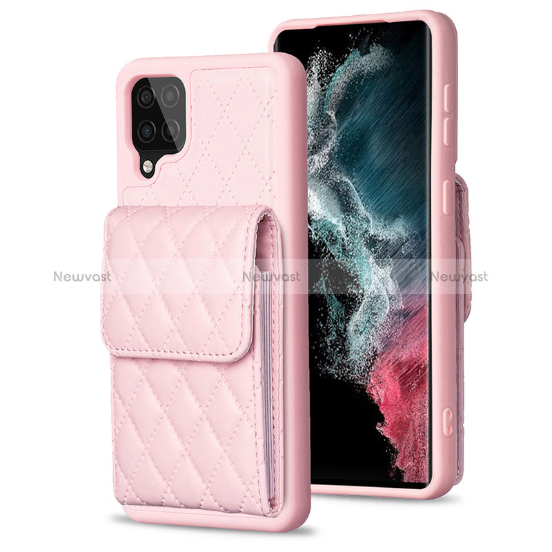 Soft Silicone Gel Leather Snap On Case Cover BF6 for Samsung Galaxy A12