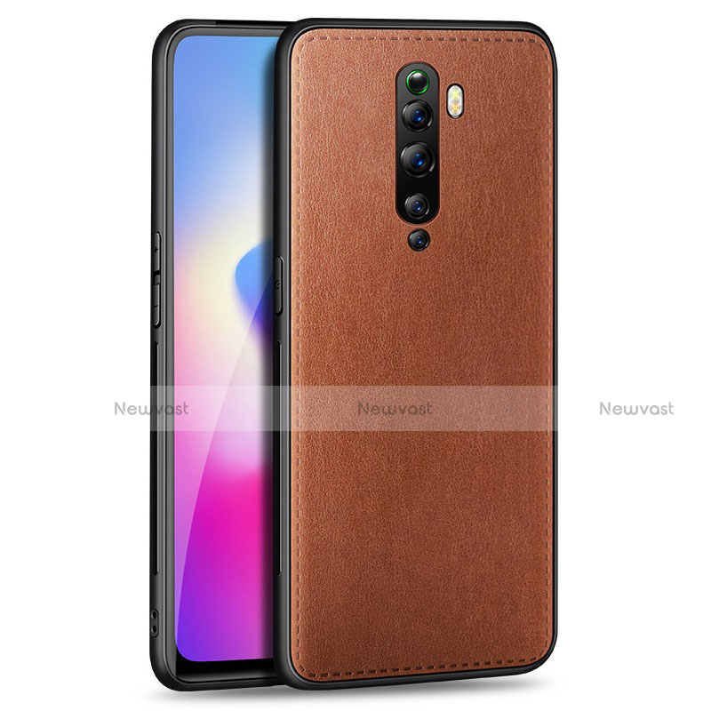 Soft Silicone Gel Leather Snap On Case Cover C02 for Oppo Reno2 Z