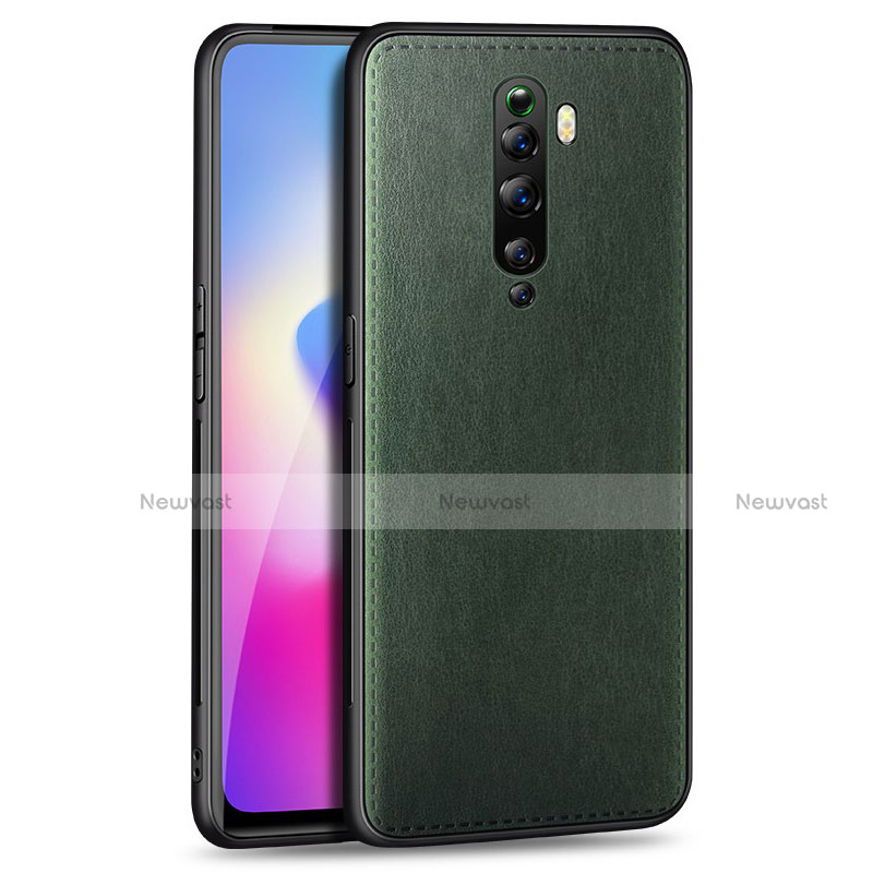 Soft Silicone Gel Leather Snap On Case Cover C02 for Oppo Reno2 Z