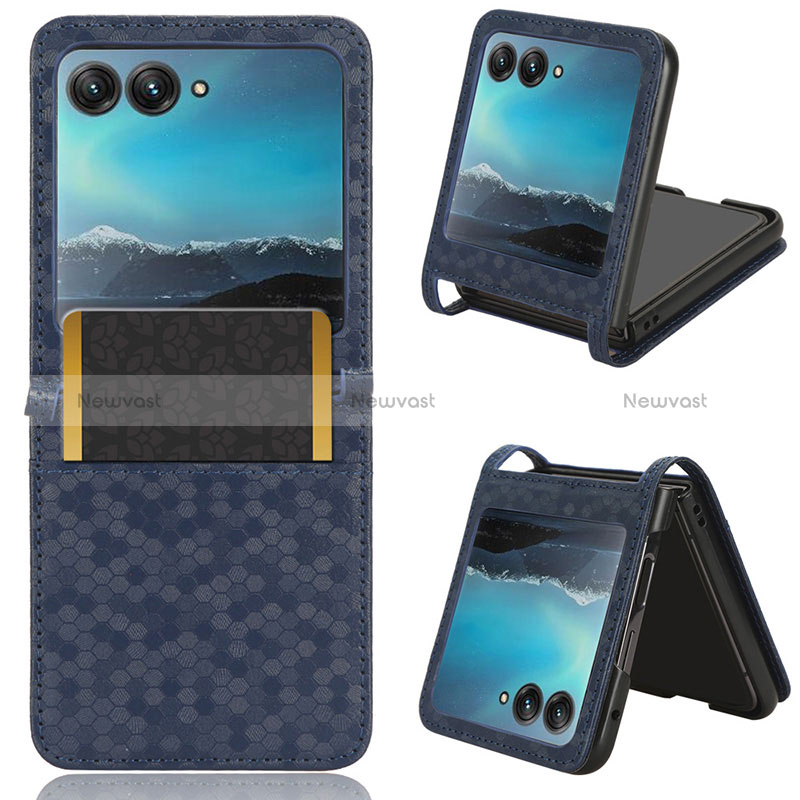 Soft Silicone Gel Leather Snap On Case Cover CX2 for Motorola Moto Razr 40 Ultra 5G