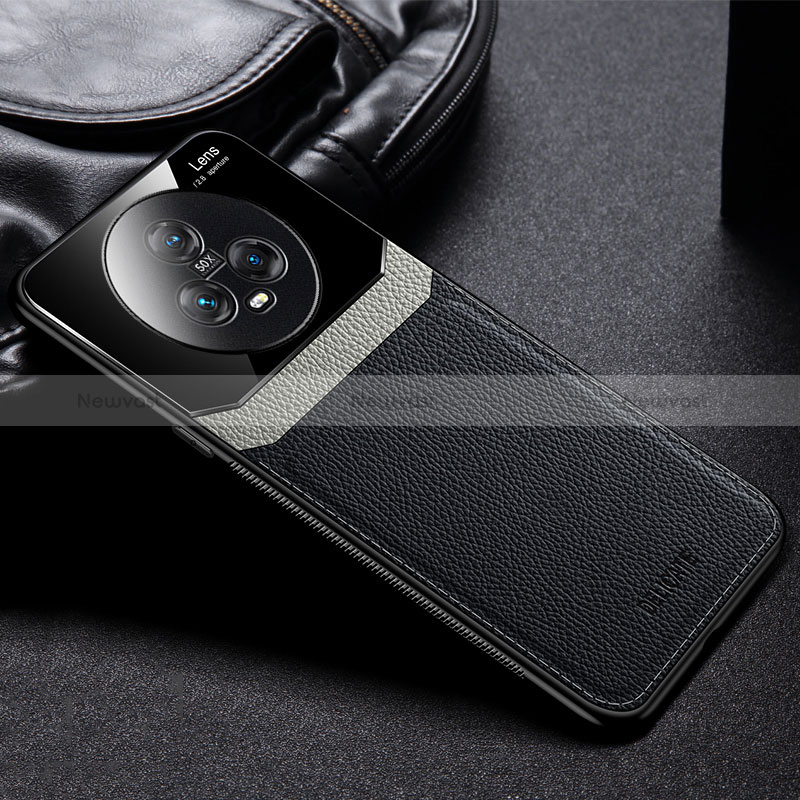 Soft Silicone Gel Leather Snap On Case Cover FL1 for Huawei Honor Magic5 5G