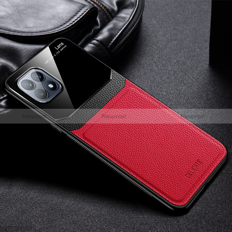 Soft Silicone Gel Leather Snap On Case Cover FL1 for Huawei Honor X30i