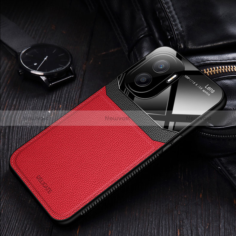 Soft Silicone Gel Leather Snap On Case Cover FL1 for Huawei Honor X40i 5G