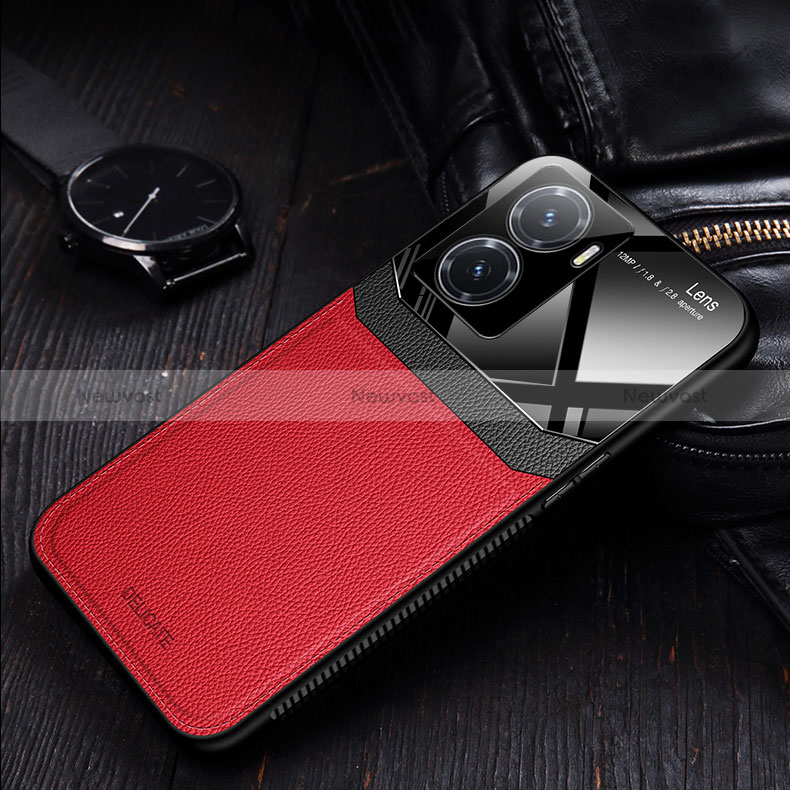 Soft Silicone Gel Leather Snap On Case Cover FL1 for Huawei Honor X50i 5G