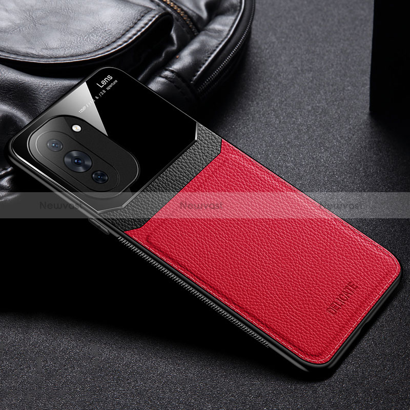 Soft Silicone Gel Leather Snap On Case Cover FL1 for Huawei Nova 10 Pro