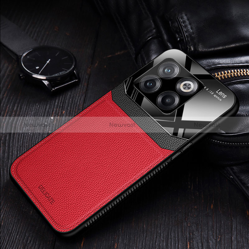 Soft Silicone Gel Leather Snap On Case Cover FL1 for OnePlus Ace Pro 5G