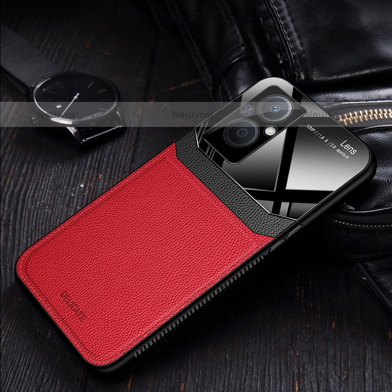 Soft Silicone Gel Leather Snap On Case Cover FL1 for OnePlus Nord N20 5G