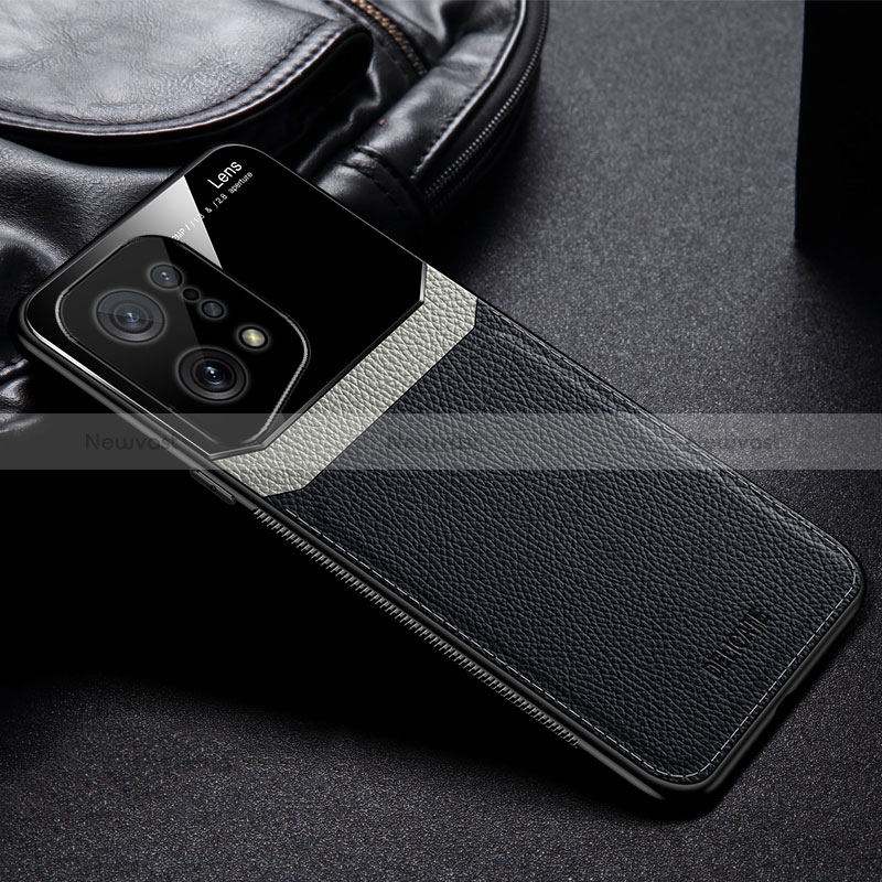 Soft Silicone Gel Leather Snap On Case Cover FL1 for Oppo Find X5 5G