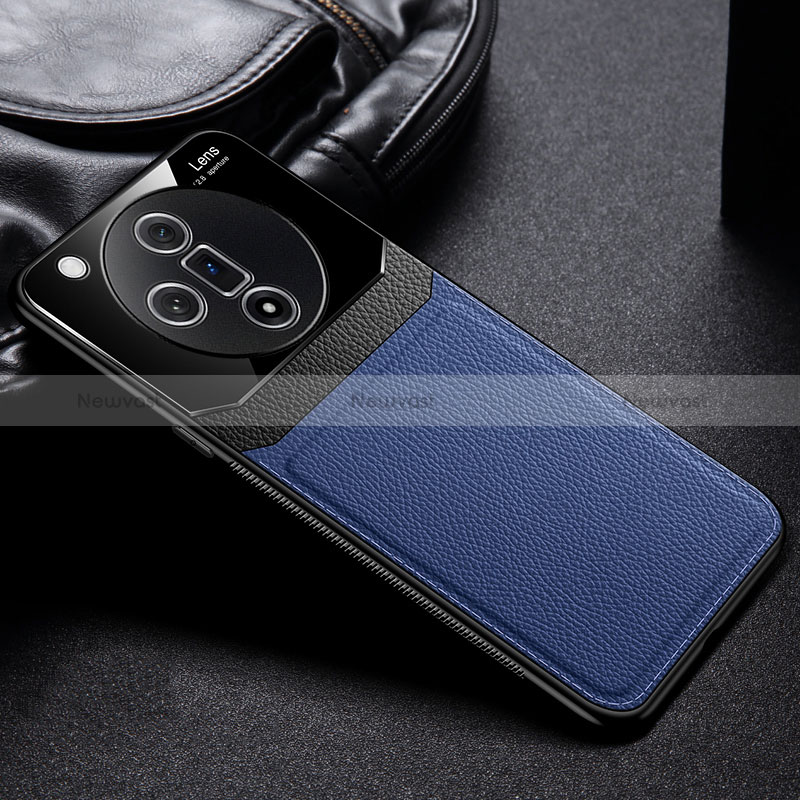 Soft Silicone Gel Leather Snap On Case Cover FL1 for Oppo Find X7 5G