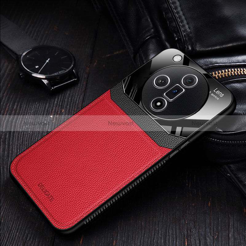 Soft Silicone Gel Leather Snap On Case Cover FL1 for Oppo Find X7 Ultra 5G