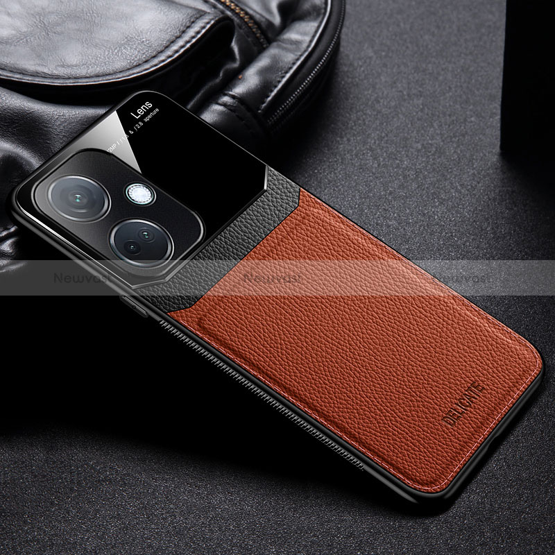 Soft Silicone Gel Leather Snap On Case Cover FL1 for Oppo K11 5G