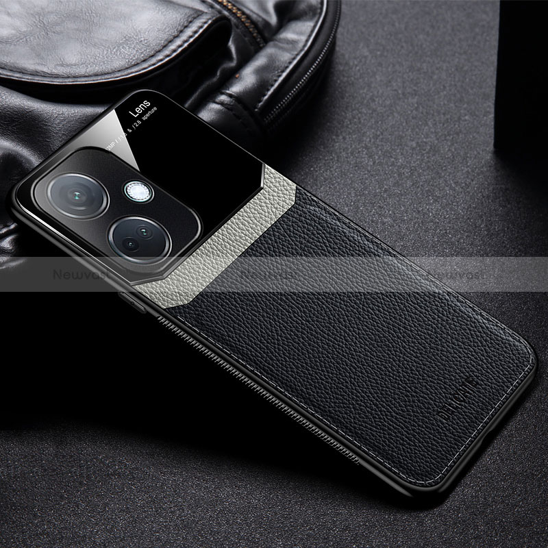 Soft Silicone Gel Leather Snap On Case Cover FL1 for Oppo K11 5G