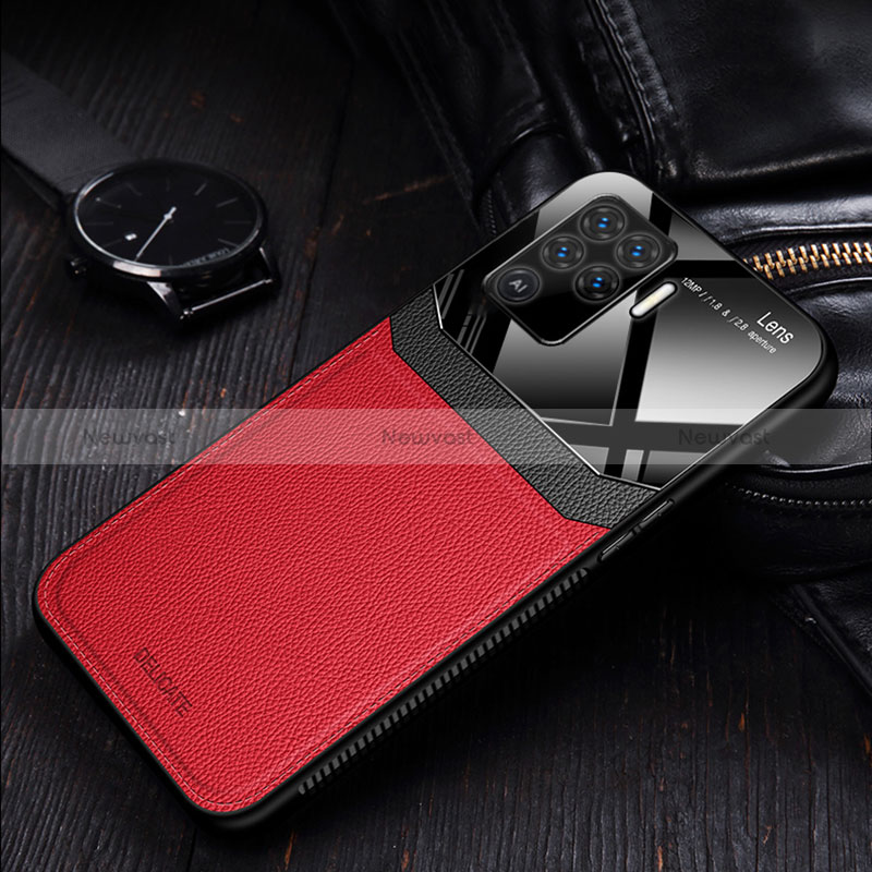 Soft Silicone Gel Leather Snap On Case Cover FL1 for Oppo Reno5 F