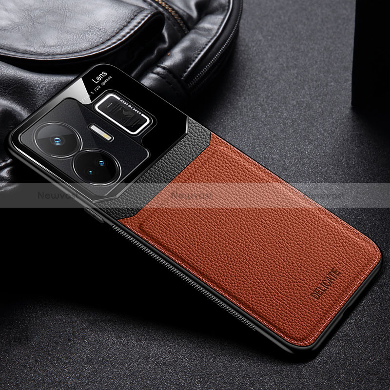 Soft Silicone Gel Leather Snap On Case Cover FL1 for Realme GT Neo5 240W 5G