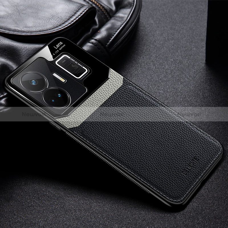 Soft Silicone Gel Leather Snap On Case Cover FL1 for Realme GT Neo6 5G