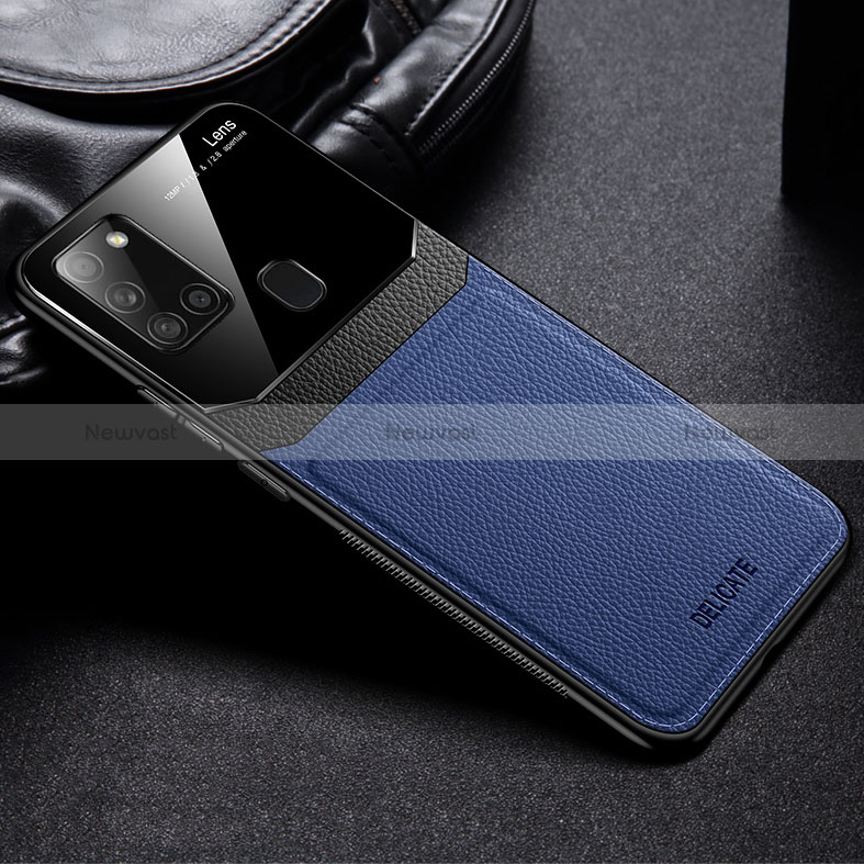 Soft Silicone Gel Leather Snap On Case Cover FL1 for Samsung Galaxy A21s