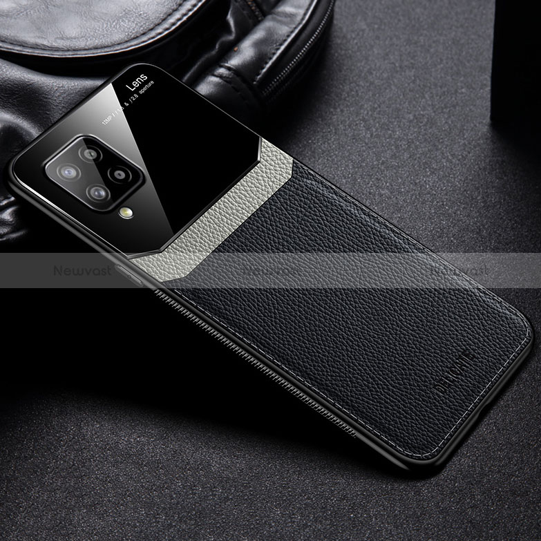 Soft Silicone Gel Leather Snap On Case Cover FL1 for Samsung Galaxy A42 5G