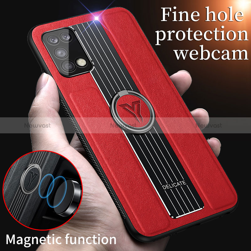 Soft Silicone Gel Leather Snap On Case Cover FL1 for Samsung Galaxy M02s