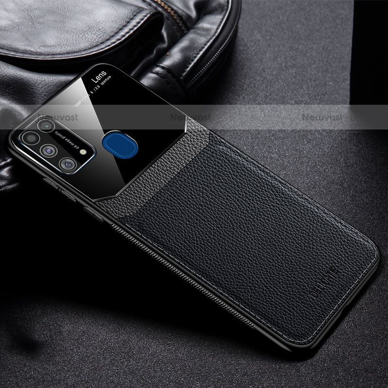 Soft Silicone Gel Leather Snap On Case Cover FL1 for Samsung Galaxy M31