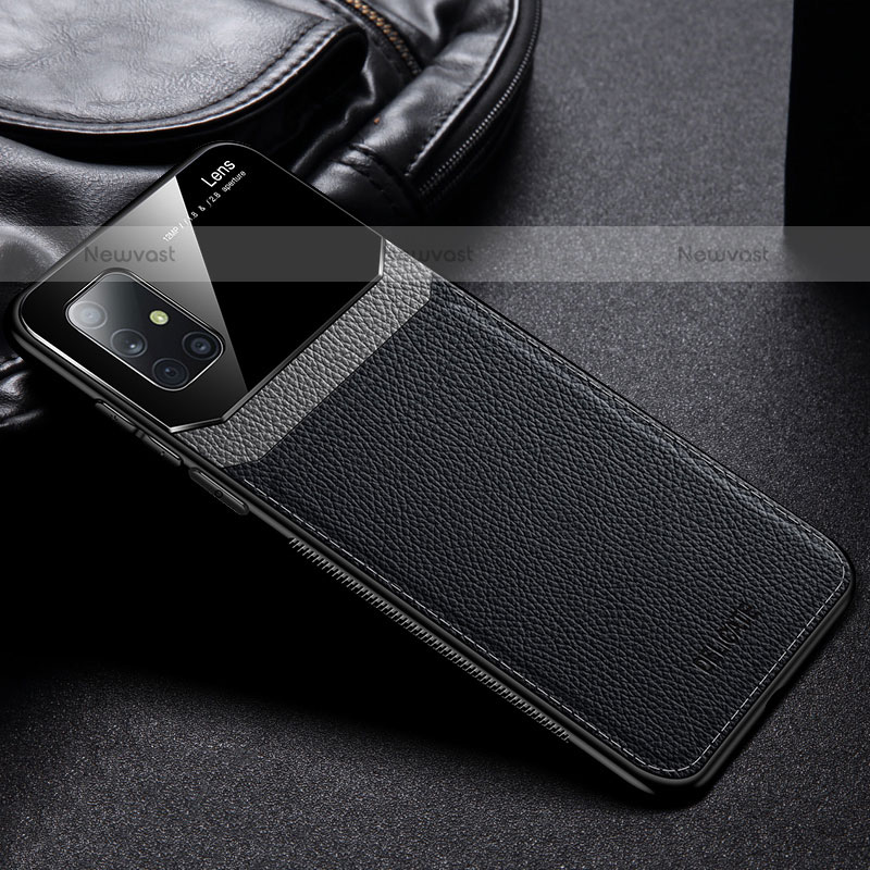 Soft Silicone Gel Leather Snap On Case Cover FL1 for Samsung Galaxy M51