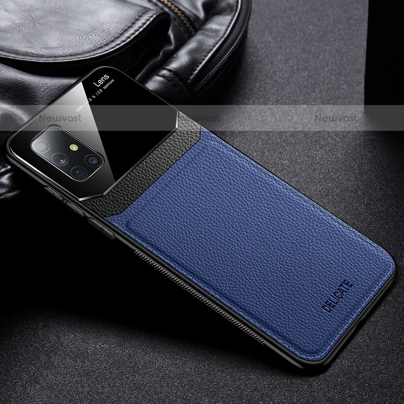 Soft Silicone Gel Leather Snap On Case Cover FL1 for Samsung Galaxy M51