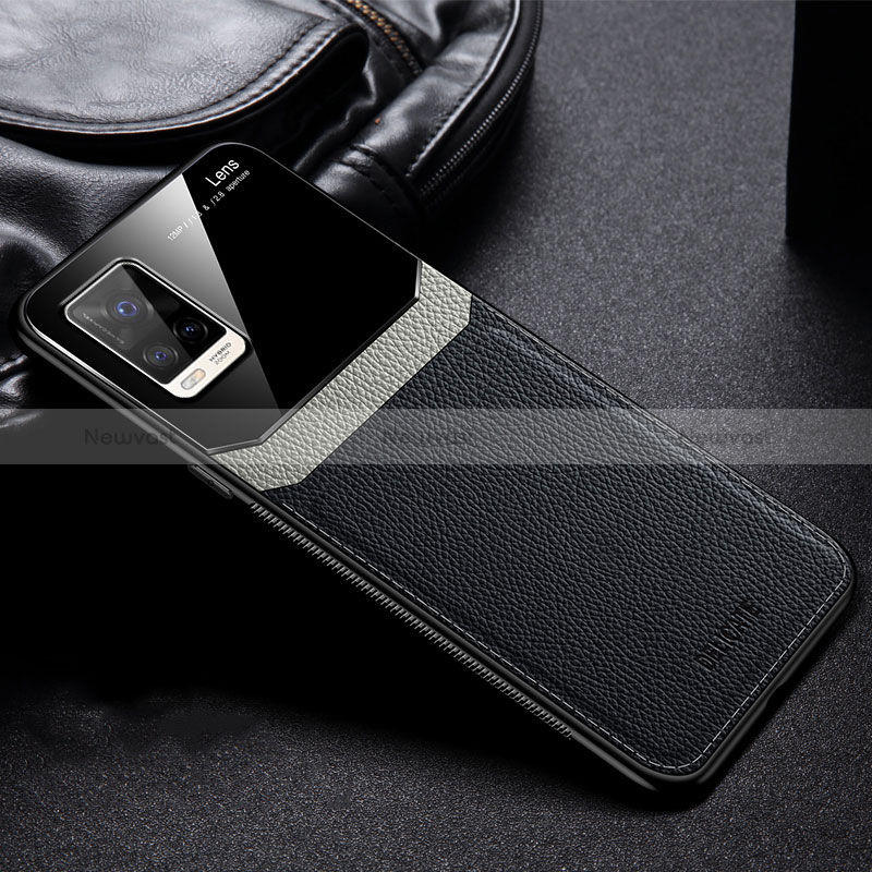 Soft Silicone Gel Leather Snap On Case Cover FL1 for Vivo V20