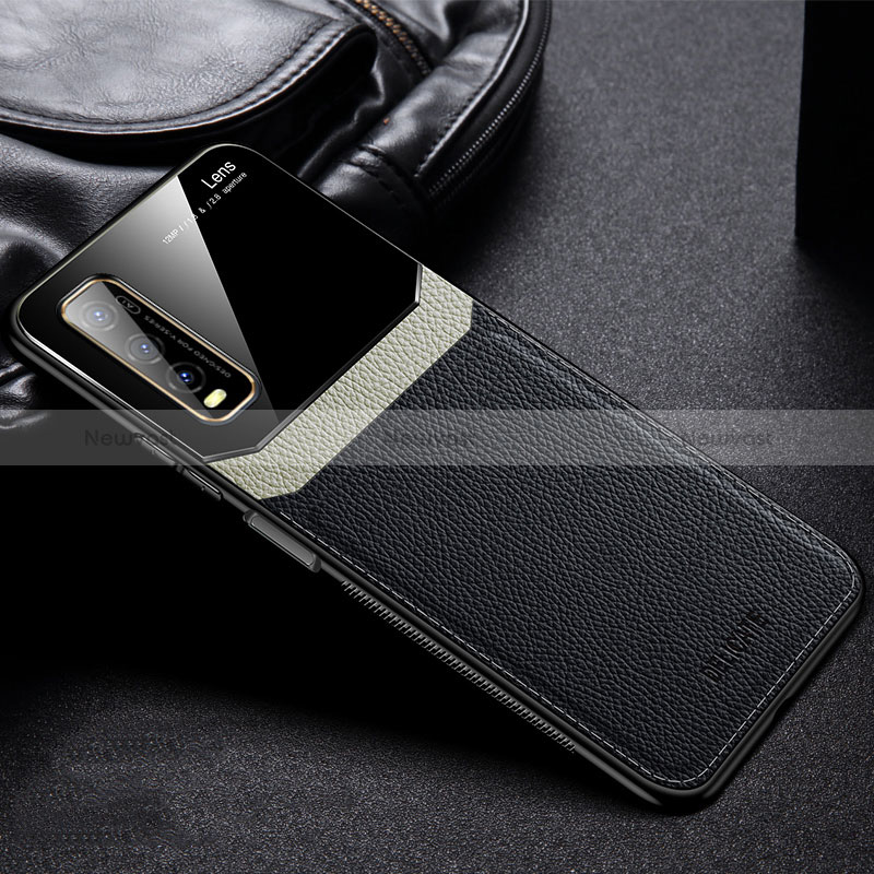 Soft Silicone Gel Leather Snap On Case Cover FL1 for Vivo Y50t